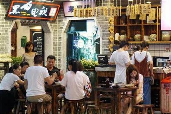黑白电视小吃产品 门店图片