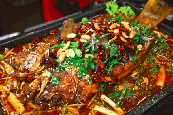 渔鲜稻香烤鱼饭