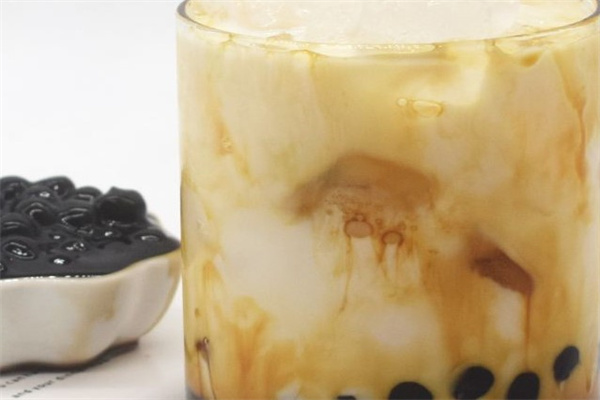 黑海盗奶茶产品 门店图片