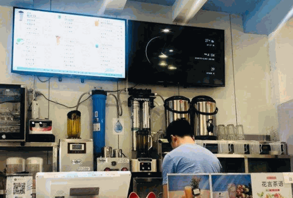 花言茶语奶茶产品 门店图片