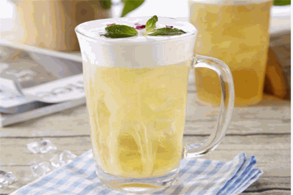青橙时光奶茶