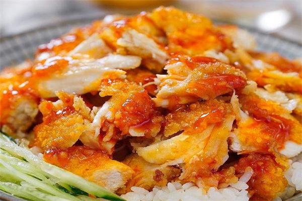 口口香脆皮鸡饭产品 门店图片