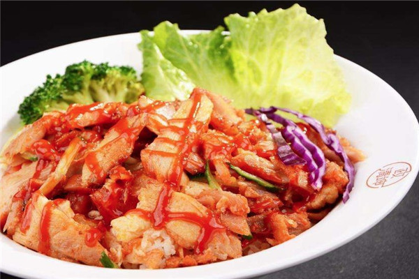 政清坤烤肉拌饭