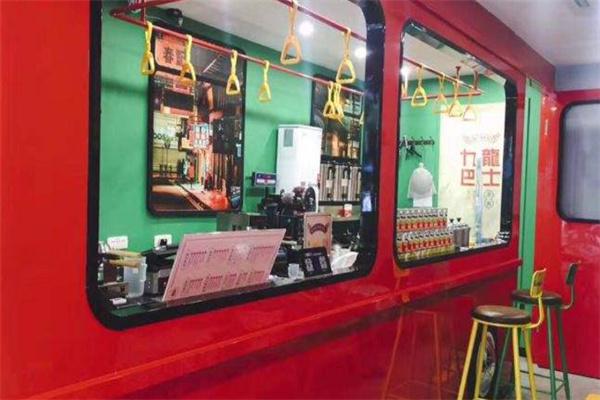 巴士奶茶产品 门店图片