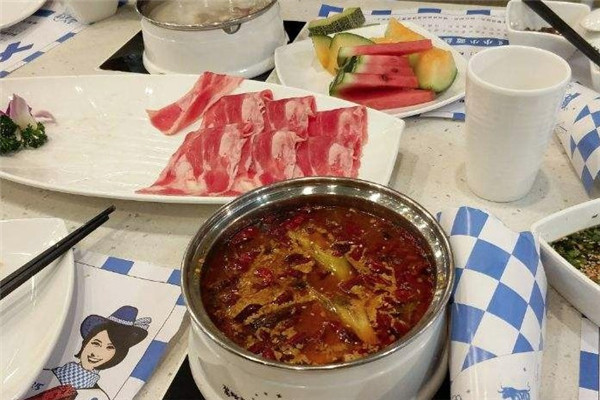 魔法帽牛肉酱料火锅
