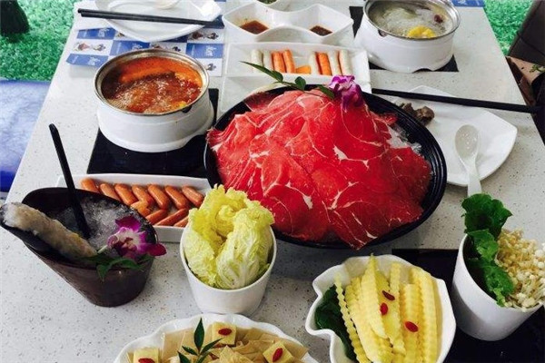 魔法帽牛肉酱料火锅