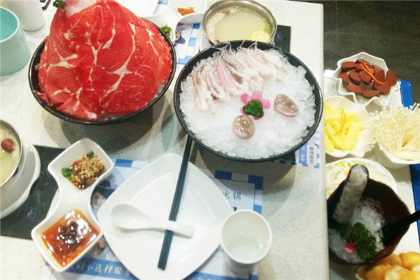 魔法帽牛肉酱料火锅