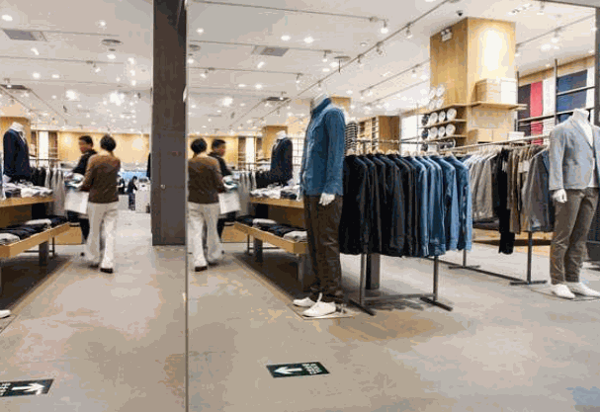 老士号男装产品 门店图片