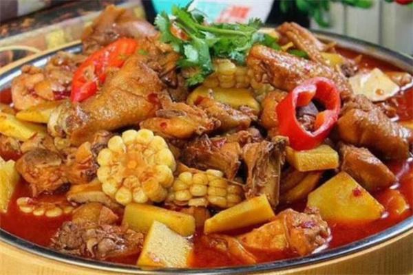 辣人张菌香大盘鸡产品 门店图片