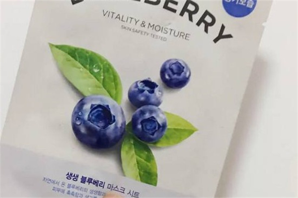 蓝莓面膜产品 门店图片
