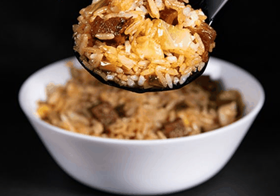 黑金牛油拌饭
