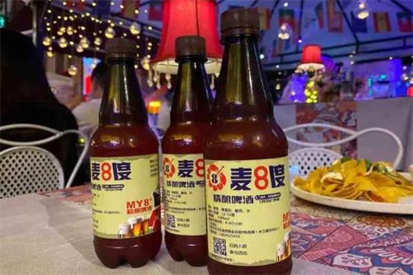 麦8度精酿啤酒产品 门店图片