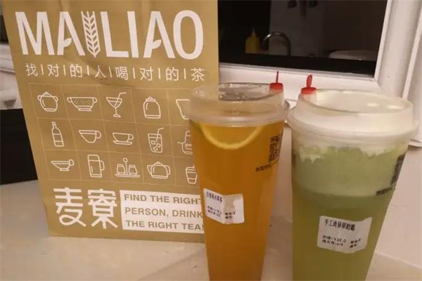 麦寮奶茶产品 门店图片