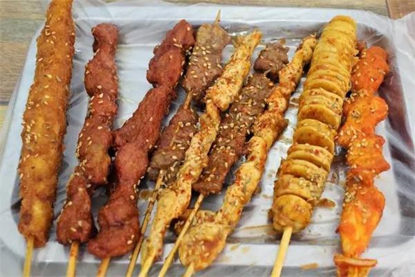 满分100炸串产品 门店图片