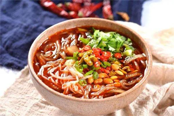 七公酸辣粉产品 门店图片