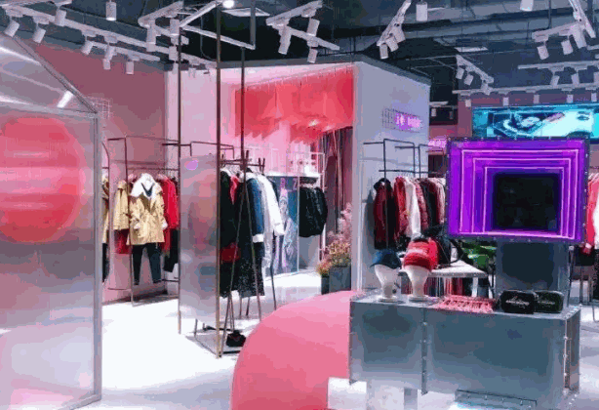 女星密码女装产品 门店图片