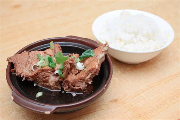 七饭七排骨米饭产品 门店图片