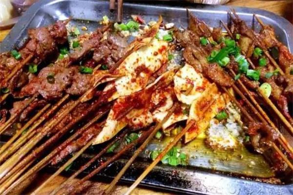 满头大汗烧烤产品 门店图片