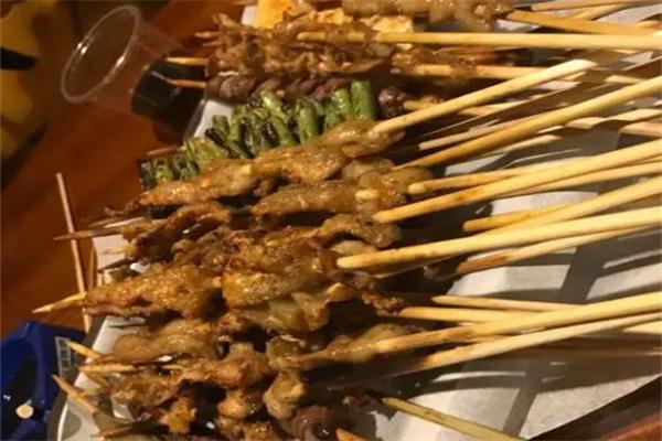 满头大汗烧烤产品 门店图片