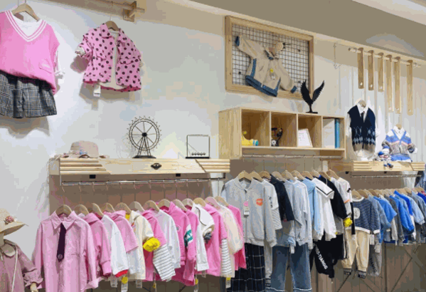 姗可诗格文童装产品 门店图片
