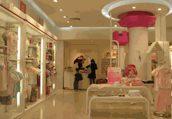 趣奇果童装产品 门店图片
