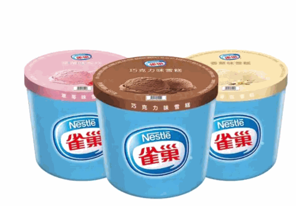 雀巢雪糕产品 门店图片