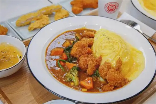 浅奈咖喱蛋包饭产品 门店图片