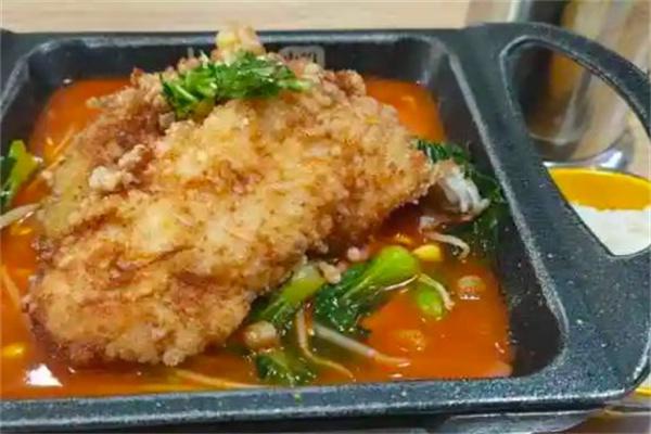 七渔小份烤鱼饭