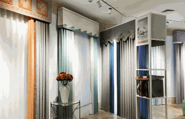 铂雅布艺窗帘产品 门店图片