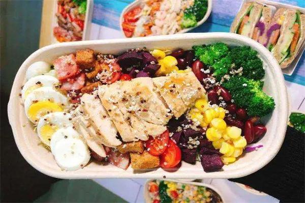亲觅轻趣轻食产品 门店图片