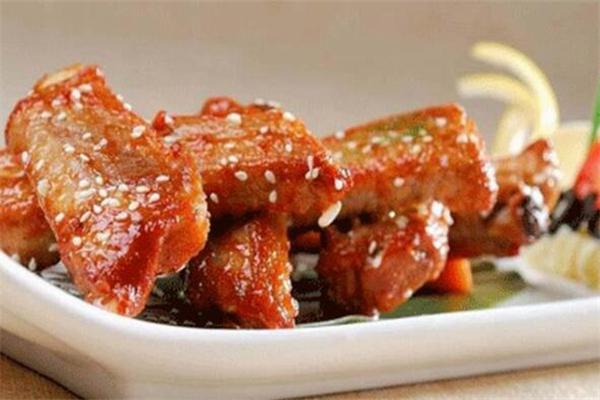 吮指排骨中华一绝产品 门店图片