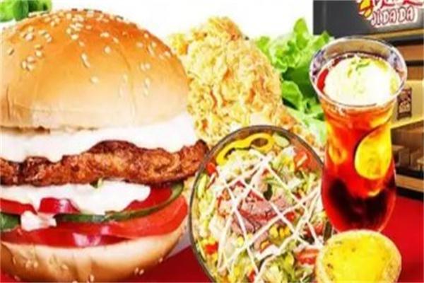 吉哒哒汉堡产品 门店图片