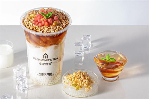 本宫的茶产品 门店图片