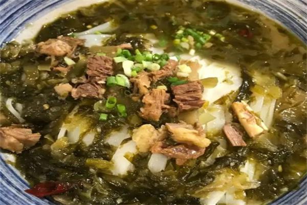 一酸一辣酸菜牛肉粉产品 门店图片