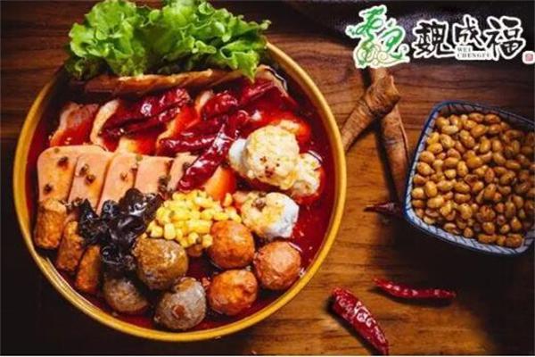 魏成福麻辣烫产品 门店图片
