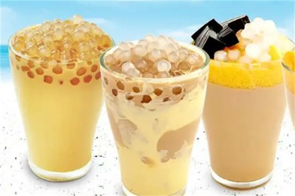 拾忆奶茶产品 门店图片