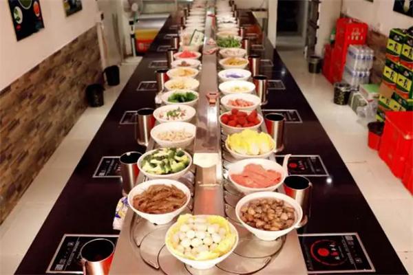 烫煮风旋转小火锅产品 门店图片
