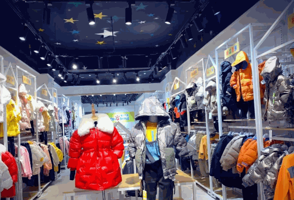 童时乐童装产品 门店图片