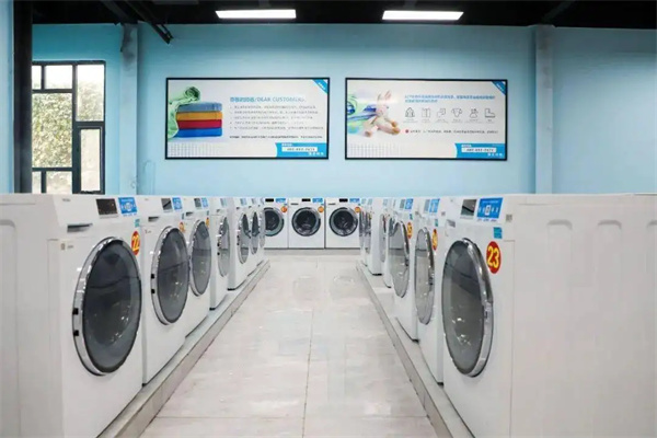 洗e记黑狼自助连锁洗衣坊产品 门店图片