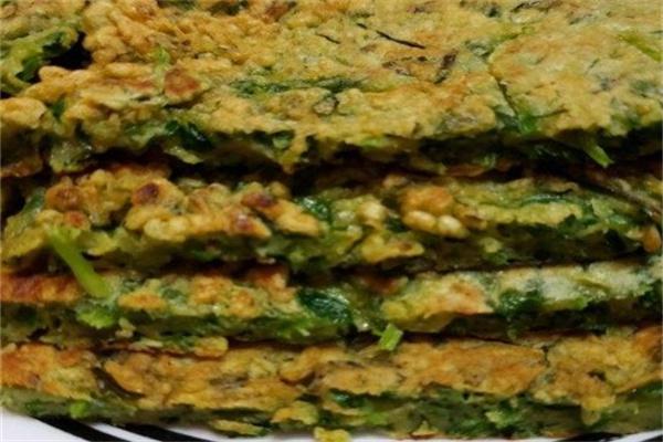 食香菜煎饼