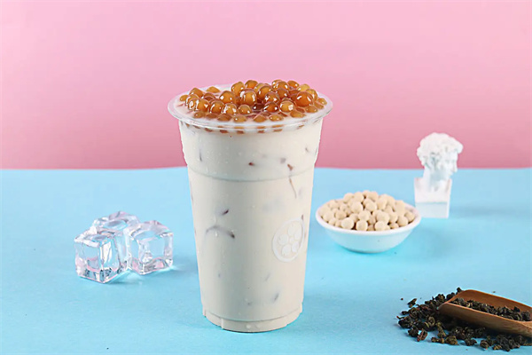 藤原奶茶产品 门店图片