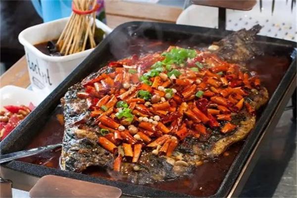 抱小鲜烤鱼