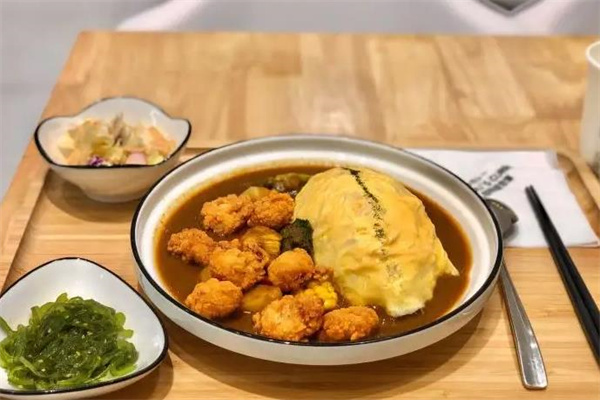 樱虎町日式咖喱蛋包饭