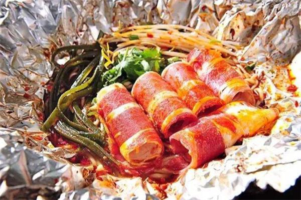 练萍锡纸诱惑肥牛饭