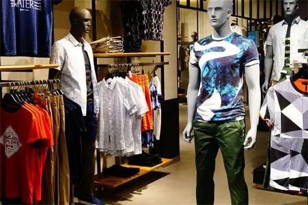 速一速二快时尚男装产品 门店图片