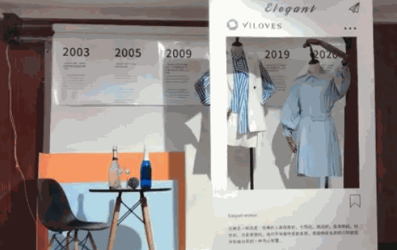 维恋诗女装产品 门店图片