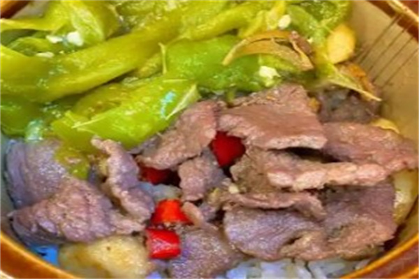 炅爸爸擂椒拌饭