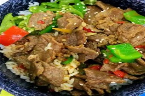 炅爸爸擂椒拌饭