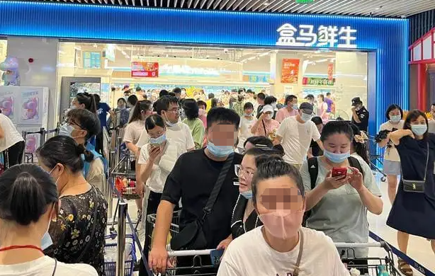 盒马鲜生产品 门店图片