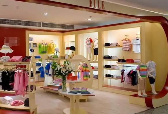 幸福宝贝童装产品 门店图片